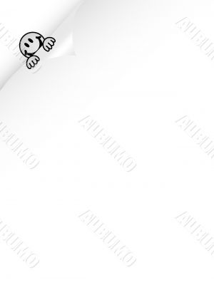 Bended paper