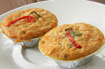 Spicy asian pudding