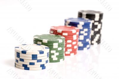 Pocker, Casino Chips