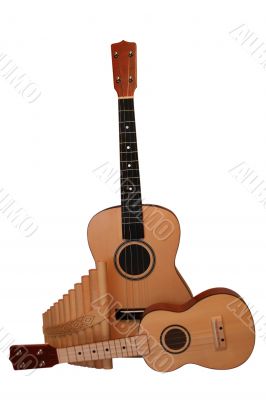 UKULELE with pan-flute