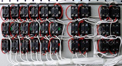 Wired electrical panel