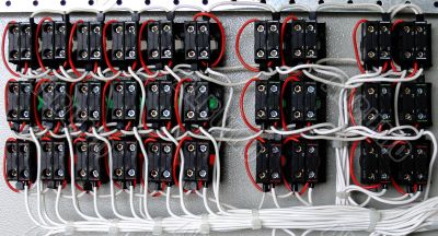 Wired electrical panel Wired electrical panel