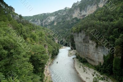 Tarn Gorges - Canyon near La Malene