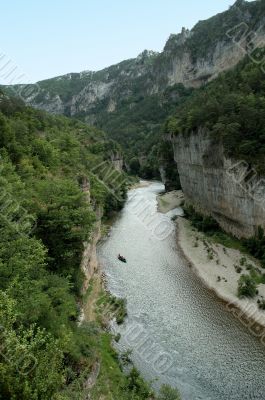Tarn Gorges - Canyon near La Malene