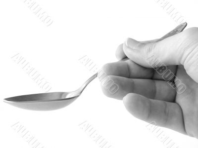 hand with spoon 1