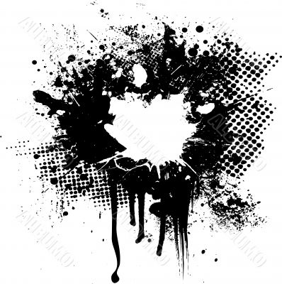 ink splat overlay