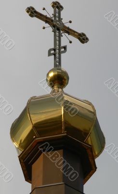 Cupola cross closeup