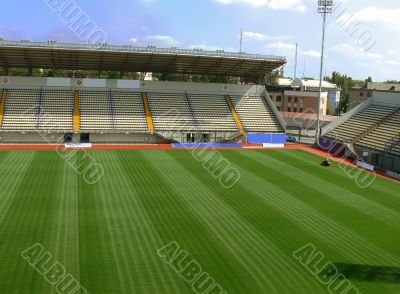 Empty Soccer Stadium 4