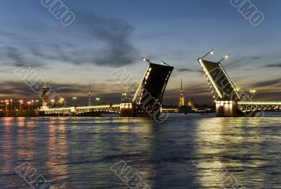 Bridge - White night Bridge - White night
