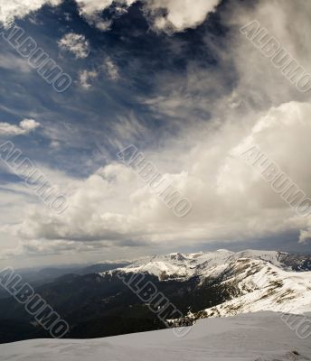 Mountain ridge Mountain ridge