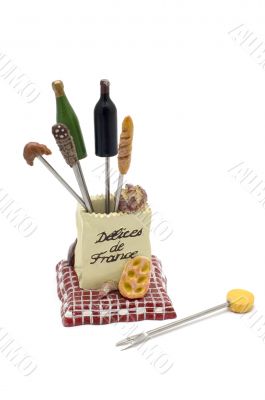 set of decoration fork