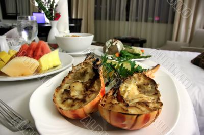 Room service lobster