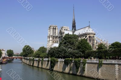 Notre Dame Cathedral in Paris