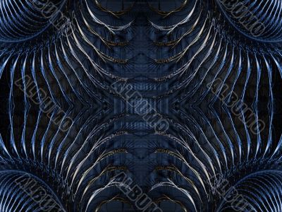 Fractal Abstract Background - Fanning Corners