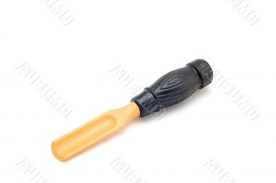 chisel on white