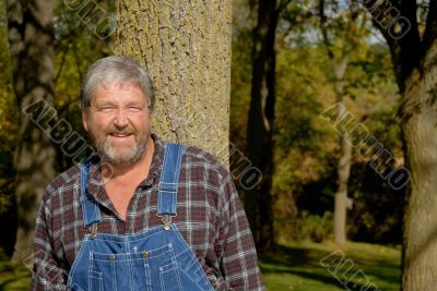 happy farmer