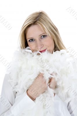 Portrait of the young beautiful girl