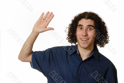 High five! High five!