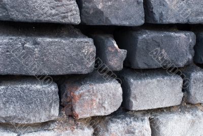 Background a brick wall