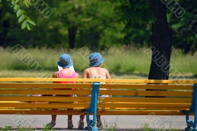 Dark blue hats