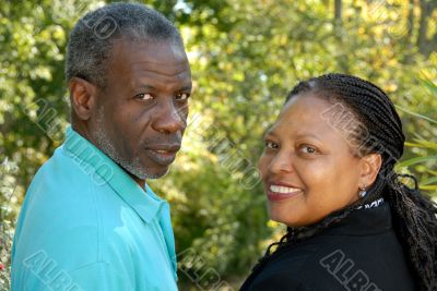 happy mature couple