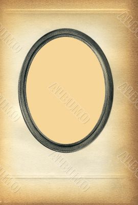 Vintage picture frame. Vintage picture frame.