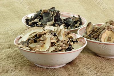 Dried asias mushroom mix