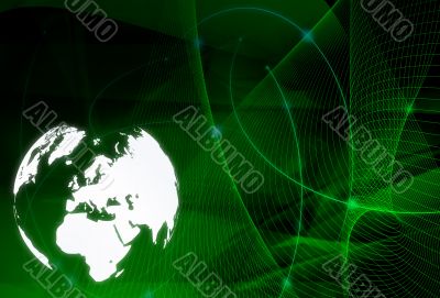 world map technology-style world map technology-style