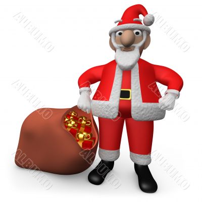 Santa With Presents Santa With Presents