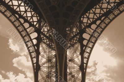 Structure of the Tour Eiffel