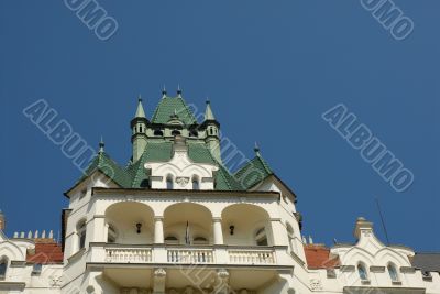 Prague decorative building