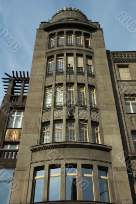 Prague art-deco building