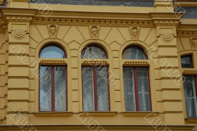 Prague decorative building