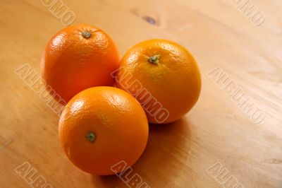 Three oranges