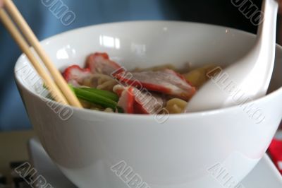 Chinese noodle soup