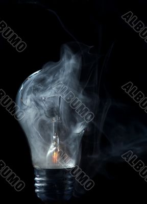 blown-out bulb