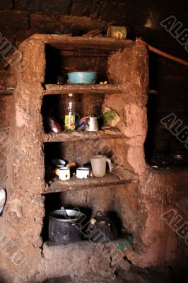 kitchen in the andes