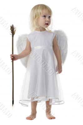 angel with Cupid arrow