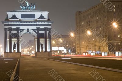 monument in the Moscow