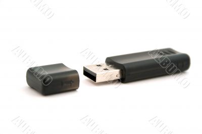 usb storage on a white background. isolated