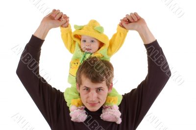 young father
