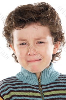 child crying