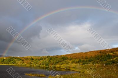 Wonderful rainbow in Scotland