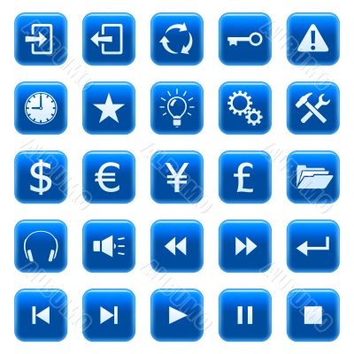 Web icons, buttons 2
