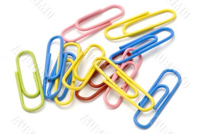 colored paper-clip