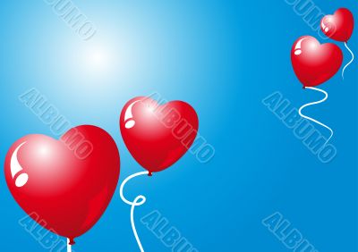 Valentines balloons