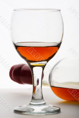 A glass of Cognac