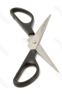 scissors on white