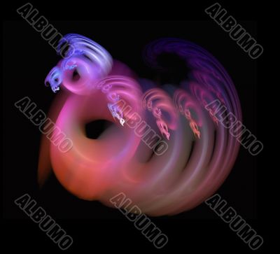 Celestial butterfly worm Celestial butterfly worm