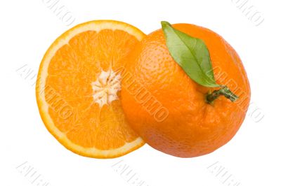 sliced orange